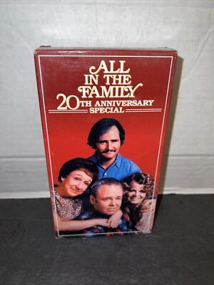 VHS ALL IN THE FAMILY 20th Anniversary Special Video Cassette Tape - Image 1 of 4