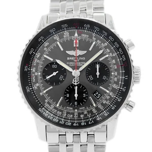 BREITLING Navitimer B01 Chronograph 43 AB0121 Stratos Grey SS Herren Automatik - Bild 1 von 5