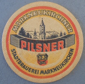 seltener DDR Bierdeckel Stadtbrauerei Markneukirchen - Bild 1 von 2
