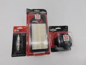 Briggs & Stratton Lawn Mower Service Kit Oil Filter 5049 Air Filter Spark Plug - Picture 1 of 1