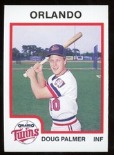 1987 Pro Cards Orlando Twins DOUG PALMER RC TWINS CREIGHTON UNIVERSITY