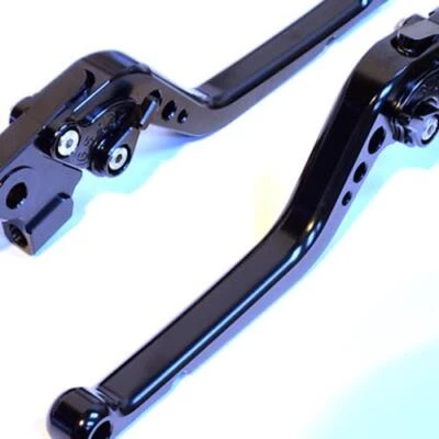 Long Black Clutch & Brake Levers For Yamaha FJ-09 / MT-09 Tracer 2015-2020 - Image 1 of 4