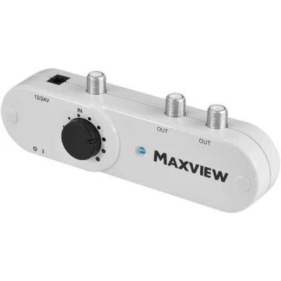 Maxview 12v 24v TV FM DAB Signal Booster for Caravan Motorhome Truck Camper - Image 1 of 4