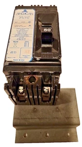 FPE/AMERICAN NEF421050 50 Amp 480 Volt 2 Pole NEF Breaker USED - Picture 1 of 5