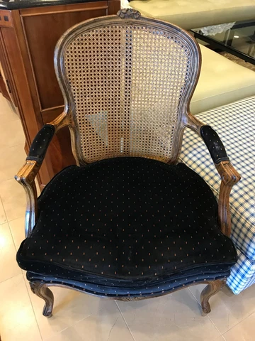 Century Caned Chair Cover