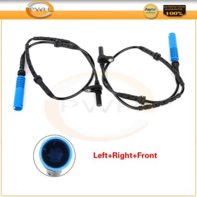 Pair of 2 Driver & Passenger ABS Wheel Speed Sensor Fits BMW 745i Fits 2003-2004 Foto 1 de 4