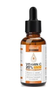 Gesichtsserum mit Vitamin C und E Hyaluronsäure Anti Aging Falten Vegan 30ml - Bild 1 von 3