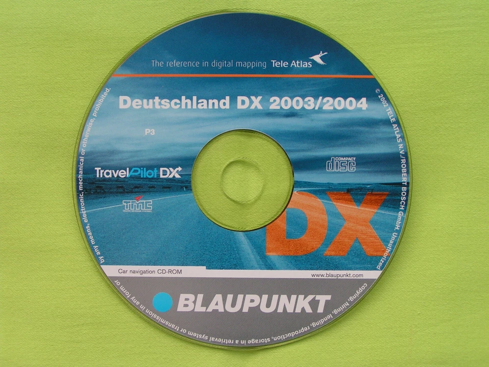 CD NAVIGATION DEUTSCHLAND DX 2004 VW MFD 1 GOLF 4 AUDI FORD MERCEDES ALFA LANCIA - Bild 1 von 2