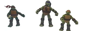 TMNT Teenage Mutant Ninja Turtles Spielfiguren 2014  Viacom TV Serie  Gebraucht - Imagen 1 de 16