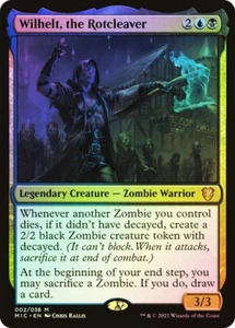 FOIL Wilhelt, the Rotcleaver ~ Commander: Midnight Hunt [ NM ] [ Magic MTG ] - Picture 1 of 1