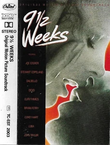 various 9 1/2 WEEKS CASSETTE ALBUM SOUNDTRACK JOE COCKER BRYAN FERRY LUBA DEVO  - Picture 1 of 11