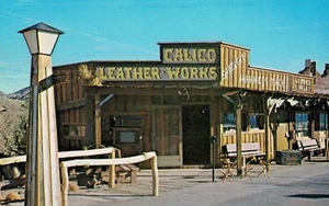 Yermo,CA.Calico Ghost Town,Calico Leather Works,San Bernardino County,c.1950s - Bild 1 von 2