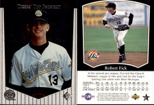 Robert Fick 1998 SP Top Prospects #54 Card West Michigan Whitecaps