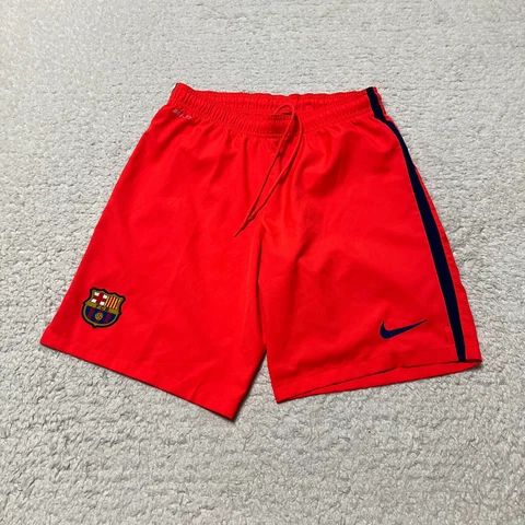 FC Barcelona Shorts Mens Medium Pink Dri Fit Swoosh Futbol Soccer Nike Cover