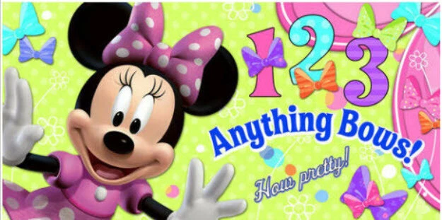 Disney MINNIE MOUSE Anything Arcos Escena Setter Fiesta de Cumpleaños Pared Banner Cartel Foto 1 de 1