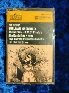 Royal Liverpool Philharmonic Orchestra SULLIVAN: OVERTURES Sealed Cassette 1986 - Picture 1 of 6