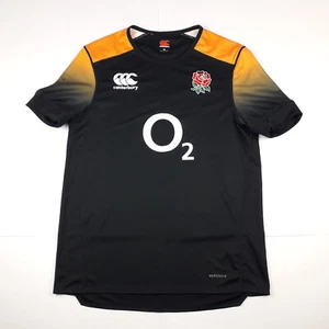 ENGLAND Rugby Union Training Shirt Jersey 2017 2018 CANTERBURY Size : XL / L - Picture 1 of 9