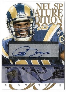 ISAAC BRUCE 2003 SP NFL SP SIGNATURE EDITION CERTIFIED AUTOGRAPH - Picture 1 of 1