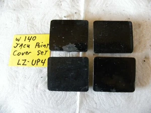 1992-1999 Mercedes Benz W140 S-Class Black Jack Point Hole Cover Clip Trim Set b - Picture 1 of 6