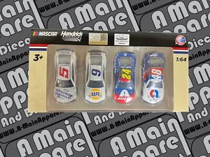 Juego de 4 autos Hendrick Throwback - Imagen 1 de 5