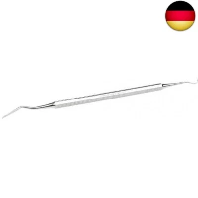 REMOS PROFESSIONAL BODY CARE REMOS Eckenfeile/Eckenheber mit Haken & Feile aus rostfreiem Edelstahl 17 cm
