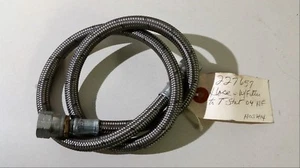 New Flyer 227657 Steel Braided Flexible Hose Filter to T-Stat - Foto 1 di 2