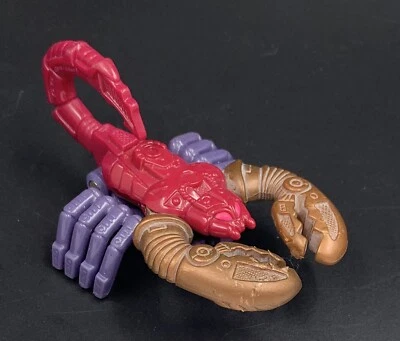 1998 Beast Wars Transformers SCORPONOK McDonalds Happy Meal TRANSMETALS Complete - Image 1 of 3