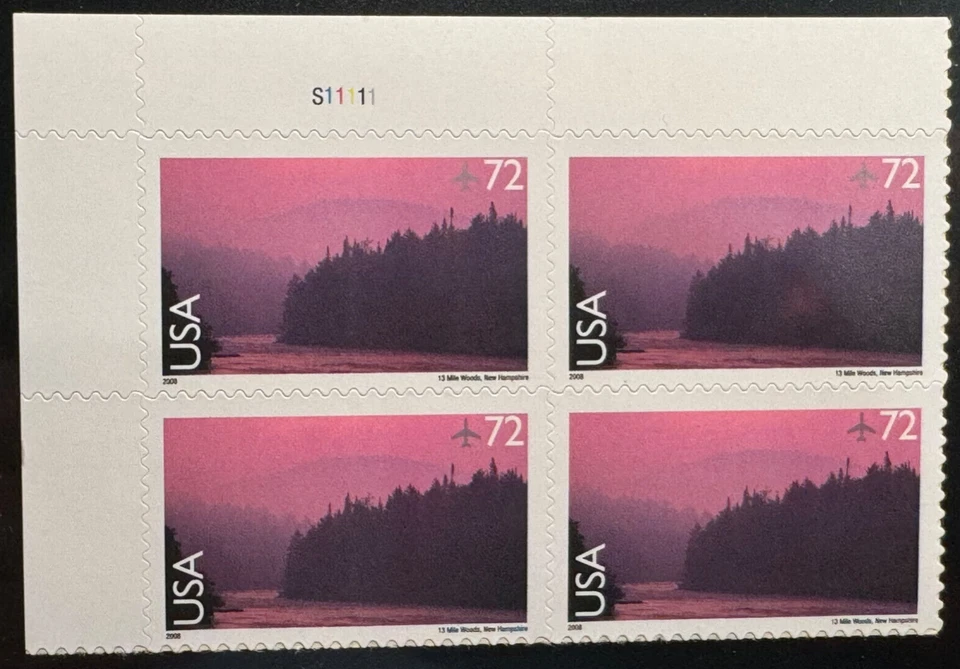 US AIRMAIL #C144 Plate Block of 4 MNH, Perfect!!! - Image 1 of 1