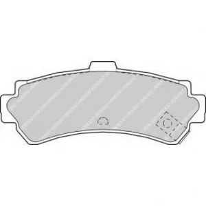 FDB1454 - PASTIGLIE FRENO POSTERIORI NISSAN ALMERA FERODO CASSA 55/A - Imagen 1 de 1