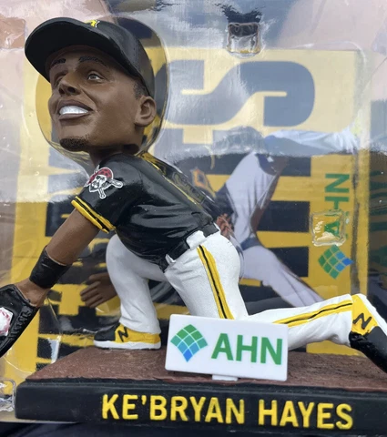 NIB PITTSBURGH PIRATES KE’BRYAN HAYES BOBBLEHEAD KEBRYAN SGA 6/10/23 Cover