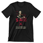 SAW X Movie Jigsaw Billy the Puppet T-shirt z SAW X Film Cytat Horror Shirt
