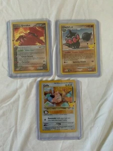 Pokemon Celebrations 3 Card LOT - Magma's Groudon, Cleffa, Claydol, NM - M - Picture 1 of 1