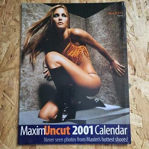 MAXIM UNGESCHNITTENER Kalender 2001 (1002) Halle Berry Leslie Bibb Shannon Elizabeth - Bild 1 von 5