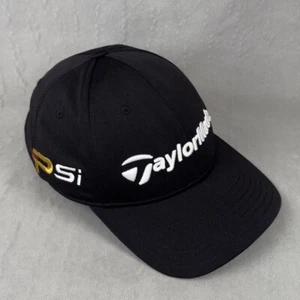 Taylor Made PSi M1 Golf Hat Cap Black Strapback Adjustable Unisex - Picture 1 of 12