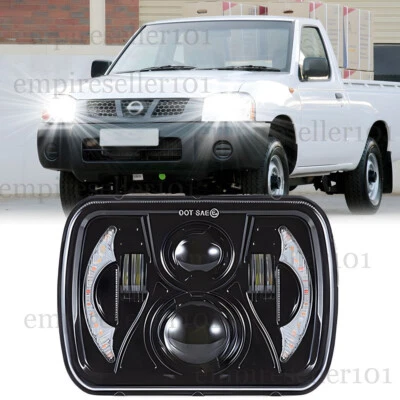 Faro LED Hi-Lo DRL H6054 1 pieza 5x7" 7x6" para camioneta Toyota Nissan carrocería dura Foto 1 de 4