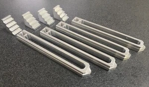 4 lange Spannpratzen Alu M8 Treppen Spannabsatz , Spanneisen , Fräsen Gravieren - Bild 1 von 1