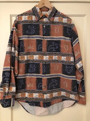 Camisa para Hombres The Territory Ahead Animales del Suroeste Algodón Abotonada M Foto 1 de 4