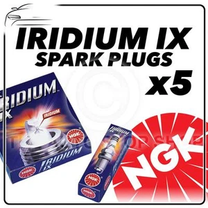 5x NGK SPARK PLUGS Part Number BCPR5EIX-11 Stock No. 3306 Iridium IX New Genuine - Picture 1 of 1