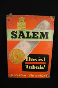 SALEM ¡Esto es tabaco! Juzga tú mismo 42 x 59 cm - D hacia 1930 - Imagen 1 de 4