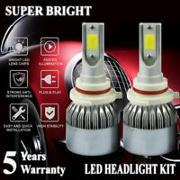 9005 HB3 2000W 300000LM LED Fog Light Kit 6000K White Headlight Headbulb Lamp C6