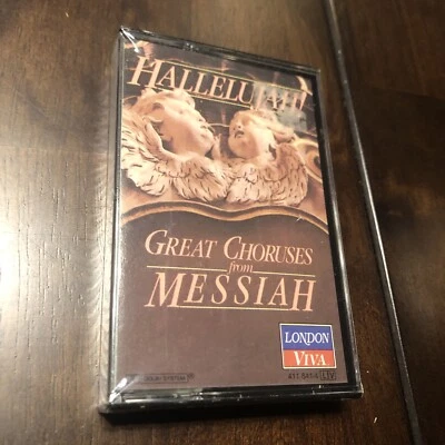 Hallelujah! : Great Choruses From Messiah (Cassette Tape, London - Viva) New - Image 1 of 4