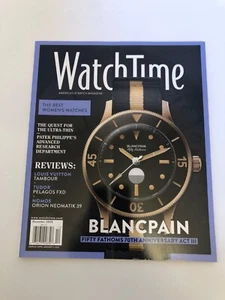 Watchtime Magazine December 2023 - Blancpain - Louis Vuitton - Tudor - Nomos - Imagen 1 de 8