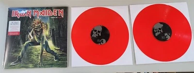 Iron Maiden XMas 80 Tour Red Vinyl 2 LP Record new Foto 1 de 3