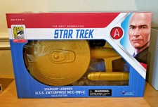 SDCC 2019! Diamond Select Star Trek Starship Legends Gold Enterprise NCC-1701-C 