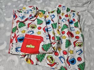 Ladies Sesame Street Christmas Pyjamas Size 20 Top & XL Shorts Big W - Picture 1 of 9