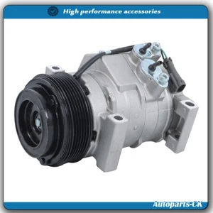 A/C Compressor 15100340 Fit For Chevrolet Silverado 2500 HD 6.6L 2002 2003-2013 - Foto 1 di 15