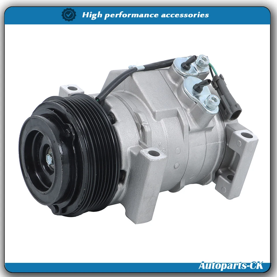 A/C Compressor 15100340 Fit For Chevrolet Silverado 2500 HD 6.6L 2002 2003-2013 - Image 1 of 4