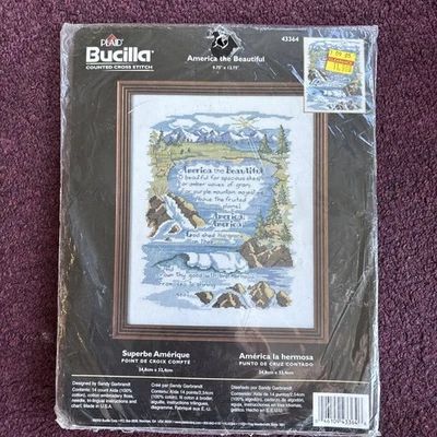 Bucilla America The Beautiful a cuadros #43364. Punto de cruz contado Foto 1 de 4
