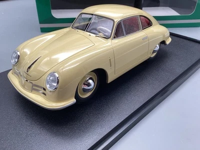 Modellini auto scala 1:18 Cult Models Porsche 356-2 Gmund Coupe Yellow con scatola originale - Immagine 1 di 4
