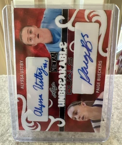Paige Bueckers / Alyssa Ustby 2024 Leaf Metal Women of Sport 1/2 Auto #UD-3 🔥🔥 - Picture 1 of 2